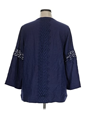 Soft Surroundings 3/4 Sleeve Blouse (view 2)