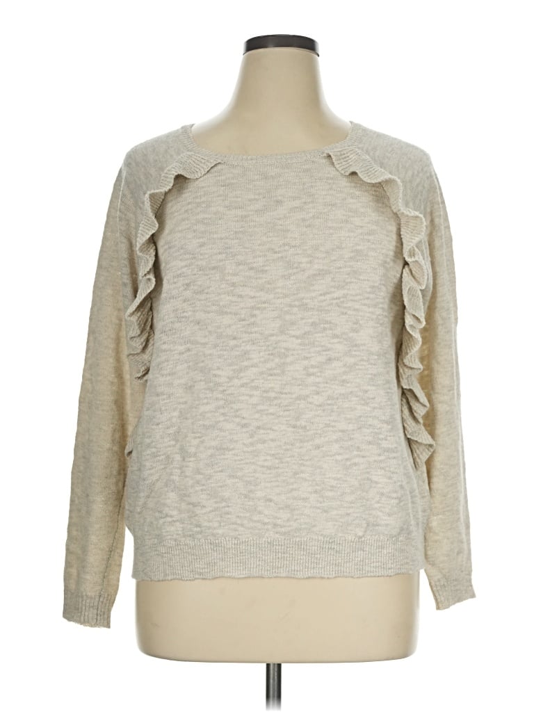 Pre-owned Lilla P Sweatshirt In Gray