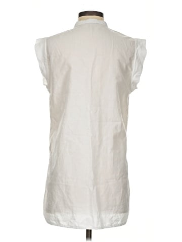 Sisley Sleeveless Button-Down Shirt (view 2)