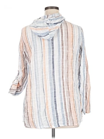 Final Touch 3/4 Sleeve Blouse (view 2)