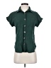 Mine Green Short Sleeve Blouse Size S - photo 1