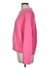 Ann Taylor LOFT Solid Pink Pullover Sweater Size M - photo 5