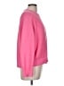 Ann Taylor LOFT Solid Pink Pullover Sweater Size M - photo 4