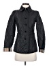 Burberry 100% Polyester Argyle Black Quilted Jacket Size XS - photo 1