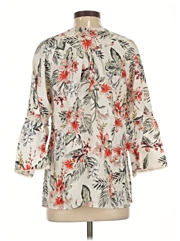Zara Basic 3/4 Sleeve Blouse (view 2)
