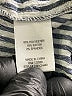 Chenault Stripes Silver 3/4 Sleeve Blouse Size L - photo 8