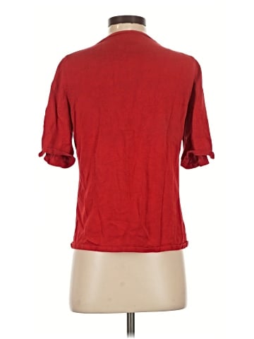 The Look by Randolph Duke Short Sleeve Silk Top (view 2)