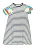 Mini Boden 100% Cotton Stripes Blue Dress Size 11 - 12 - photo 1