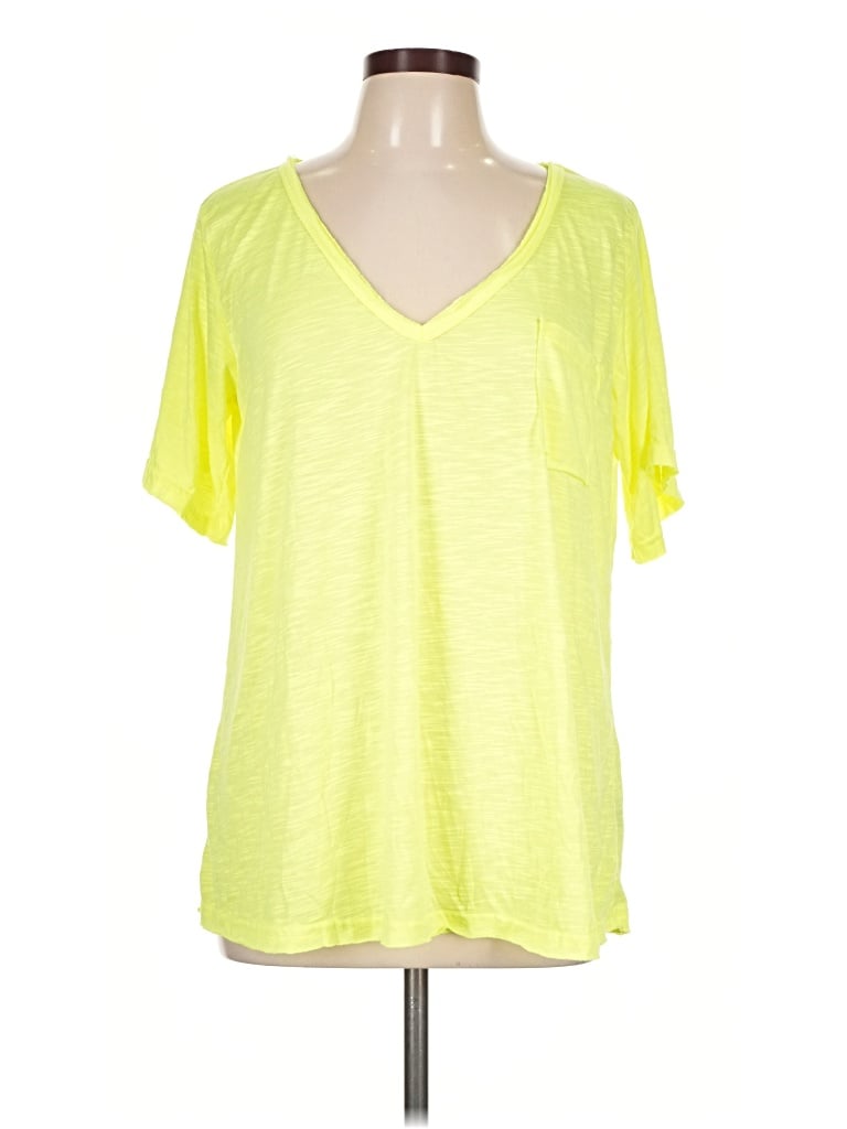 Pre-owned Pol Short Sleeve T-shirt In Yellow
