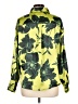 Bailey 44 100% Polyester Floral Green Long Sleeve Blouse Size L - photo 2