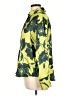 Bailey 44 100% Polyester Floral Green Long Sleeve Blouse Size L - photo 5