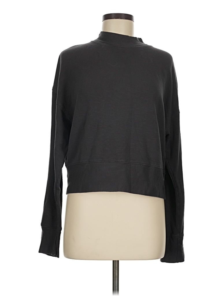 Pre-owned Fabletics Turtleneck Sweater In Black
