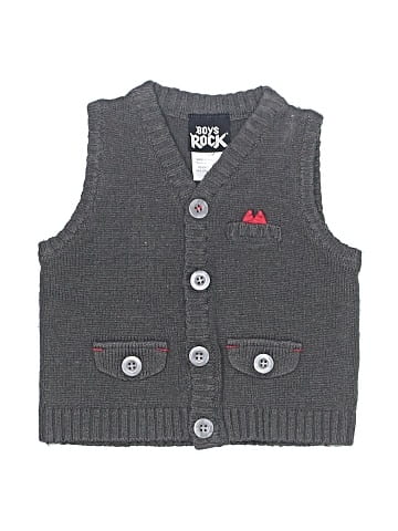 Boys Rock Sweater Vest (view 1)