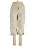 Nike 100% Polyester Solid Tan Active Pants Size L - photo 1