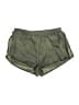 Adidas 100% Polyamide Solid Green Athletic Shorts Size M - photo 1