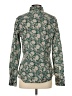 Assorted Brands 100% Cotton Paisley Green Long Sleeve Blouse Size 3 - photo 2