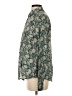 Assorted Brands 100% Cotton Paisley Green Long Sleeve Blouse Size 3 - photo 5
