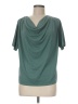 Green Envelope Teal Short Sleeve Top Size M - photo 1
