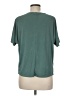 Green Envelope Teal Short Sleeve Top Size M - photo 2