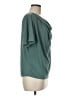 Green Envelope Teal Short Sleeve Top Size M - photo 4