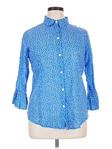 Gretchen Scott Designs 3/4 Sleeve Button-Down Shirt (view 1)