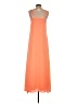 Allison Joy 100% Polyester Color Block Orange Casual Dress Size S - photo 2