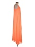 Allison Joy 100% Polyester Color Block Orange Casual Dress Size S - photo 4