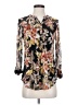 Cocomo Floral Black 3/4 Sleeve Blouse Size S - photo 1