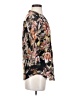 Cocomo Floral Black 3/4 Sleeve Blouse Size S - photo 4