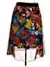 Lularoe 100% Polyester Tropical Orange Casual Skirt Size XL - photo 1
