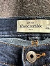 Abercrombie Solid Blue Jeans Size 12 - photo 3