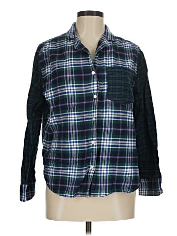 Gap Body Long Sleeve Button-Down Shirt (view 1)