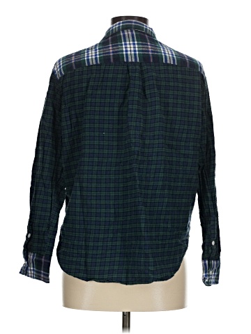 Gap Body Long Sleeve Button-Down Shirt (view 2)