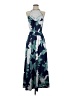 Unbranded Tropical Blue Cocktail Dress Size S - photo 1