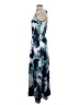 Unbranded Tropical Blue Cocktail Dress Size S - photo 5