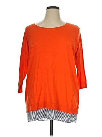 Lauren by Ralph Lauren 3/4 Sleeve T-Shirt (view 1)