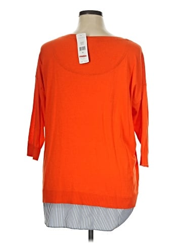 Lauren by Ralph Lauren 3/4 Sleeve T-Shirt (view 2)
