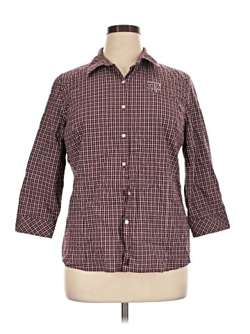 Cutter & Buck 3/4 Sleeve Button-Down Shirt (view 1)
