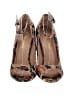 Jolimall Paisley Brown Heels Size 8 - photo 2