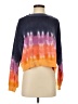 Electric & Rose Tie-dye Orange Pullover Sweater Size S - photo 1