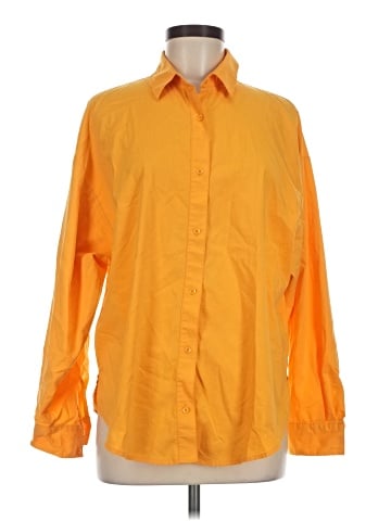 Express Long Sleeve Button-Down Shirt (view 1)