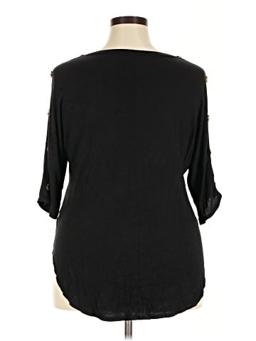 Kim & Cami 3/4 Sleeve Top (view 2)