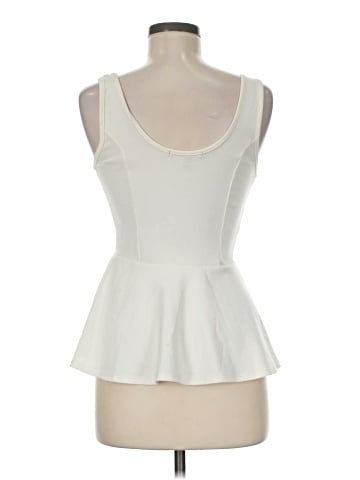 Green Envelope Sleeveless Top (view 2)
