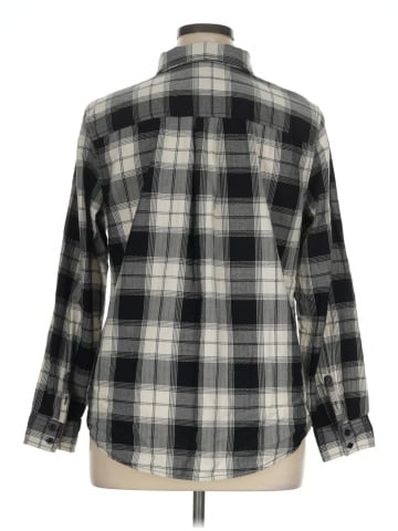 St. John's Bay Long Sleeve Button-Down Shirt (view 2)