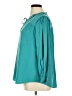 Chico's 100% Polyester Teal 3/4 Sleeve Blouse Size XL - photo 5