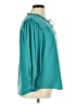 Chico's 100% Polyester Teal 3/4 Sleeve Blouse Size XL - photo 4