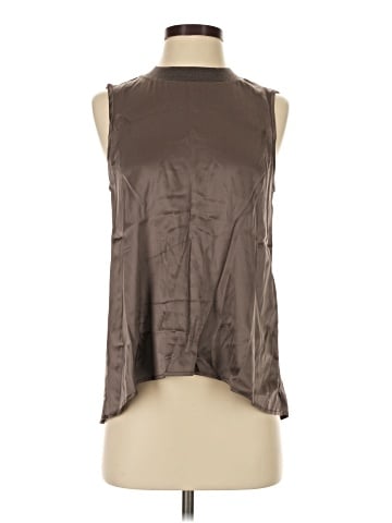 Peserico Sleeveless Silk Top (view 1)