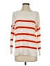 Ann Taylor LOFT Stripes Orange Pullover Sweater Size XS - photo 1