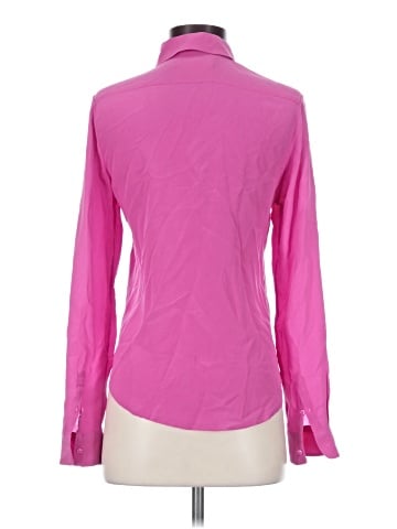 Joe Fresh Long Sleeve Silk Top (view 2)