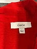 CeCe 100% Polyester Red Casual Dress Size L - photo 7